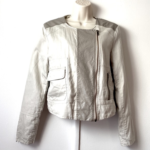 Apt 9 lightweight Moto Jacket Size M - Picture 2 of 11